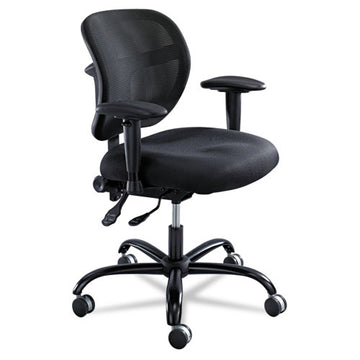 Safco® Vue Intensive-use Mesh Task Chair, Supports Up To 500 Lb, 18.5" To 21" Seat Height, Black freeshipping - TVN Wholesale